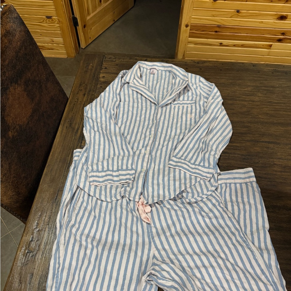 Striped Pajama Set
